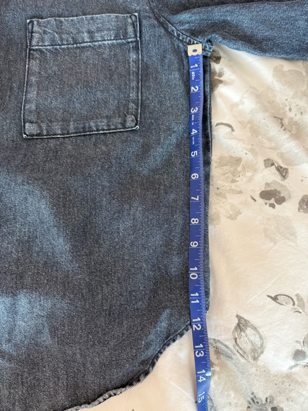 Cloth & Stone Chambray Shirt Size M - Picture 6 of 7